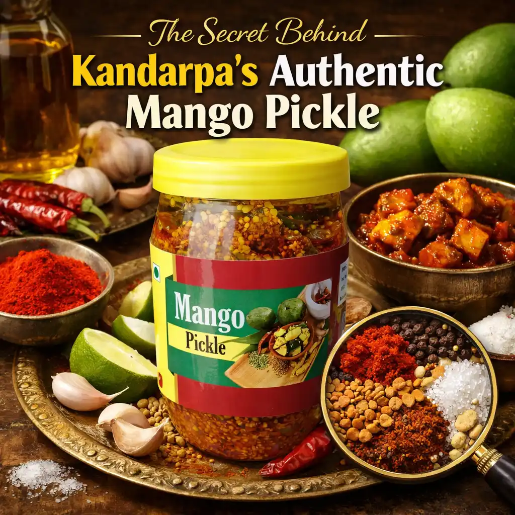 The Secret Behind Kandarpa’s Authentic Mango Pickle
