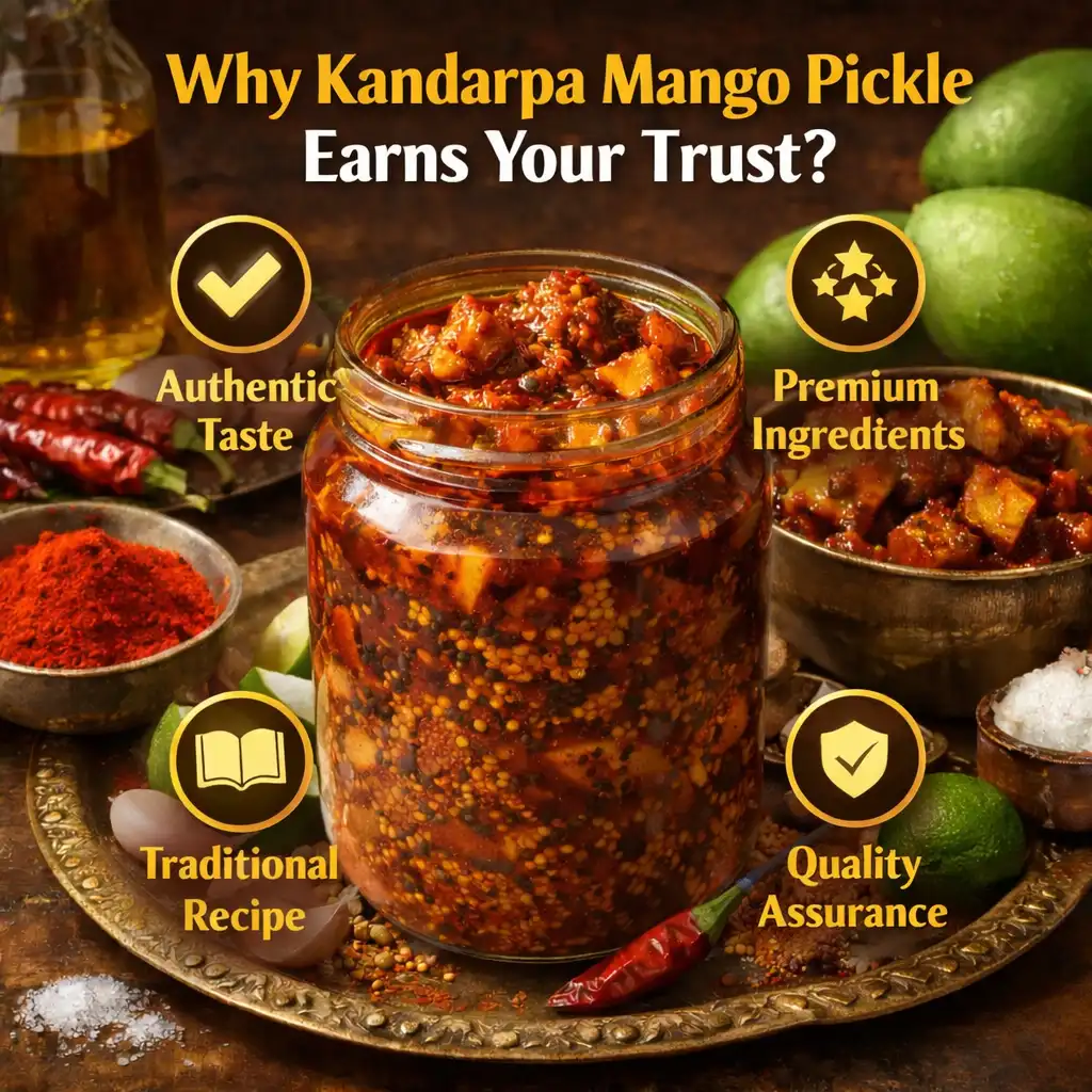 Why Kandarpa Mango Pickle Earns Your Trust_